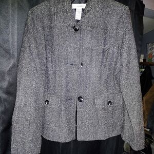 SagHarbor Blazer Black EUC SIZE 12